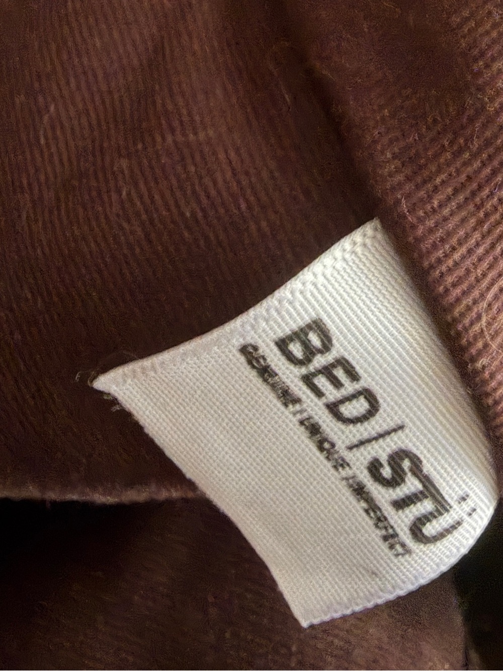Bed Stu Tote Bag Distressed Dark Brown Leather Weekender Perfect Condition Strap - Picture 11 of 12